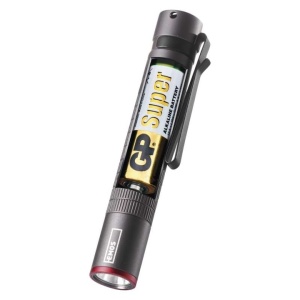 Lanterna metalica LED EMOS, 100 lm, 65 m, IP65, rezistenta la apa, 1xAAA [6]- savelectro.ro