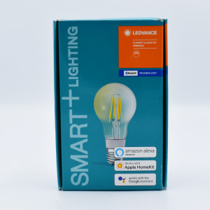 Bec led Smart Vintage filament 5.5W (50W), E27, 650lm, dimabil, Bluetooth, lumina calda (2700K), clar, Osram