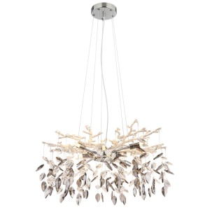 Lustre, Lustra Danna 8xG9, cristale, Ø61 cm, crom, Globo Lighting - savelectro.ro