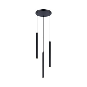 Lustre, Lustra Focus, 3xG9, IP20, neagra, Klausen - savelectro.ro