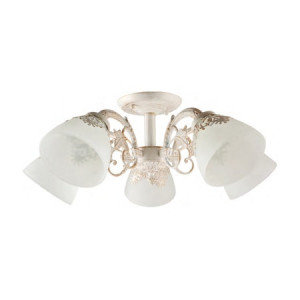 Corpuri de iluminat, Lustra Ilka LY-3386, 5xE27, alba, IP20, Klausen - savelectro.ro