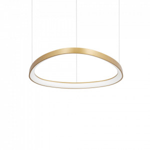 Corpuri de Iluminat Interior, Lustra LED Gemini 269832, 48W, 4950lm, lumina calda, IP20, aurie, Ideal Lux - savelectro.ro