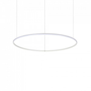 Lustra LED Hulahoop 258768, 40W, 4000lm, lumina calda, IP20, alba, Ideal Lux [1]- savelectro.ro