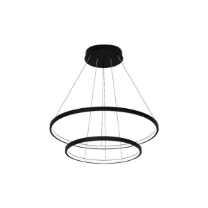 Lustre LED, Lustra LED Lynx 64W, 8000 lm, lumina calda/neutra/rece, telecomanda, dimabila, IP20, neagra, Masterled - savelectro.ro