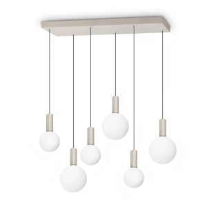 Lustra LED Odeon liniara, 20W, 1740lm, lumina calda (3000K), IP20, Ideal Lux