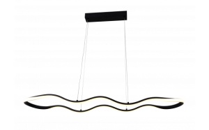 Lustra LED Optonica, 24W, 1920lm, Lumina Calda (3000K), Negru Nisipos [1]- savelectro.ro