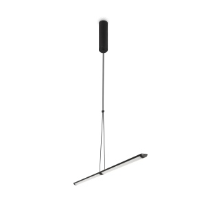 Corpuri de iluminat, Lustra LED Supersymmetry P096PL-L11BK, 18W, 1050lm, lumina neutra, IP20, neagra, Maytoni - savelectro.ro