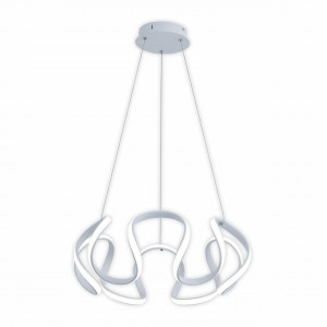 Lustre LED, Lustra LED Winding KL142048, 60W, 4100lm, lumina neutra, IP20, alba, Klausen - savelectro.ro