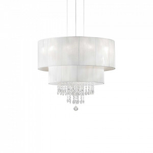 Lustra Opera 182179, 4 xE27, alba, IP20, Ideal Lux