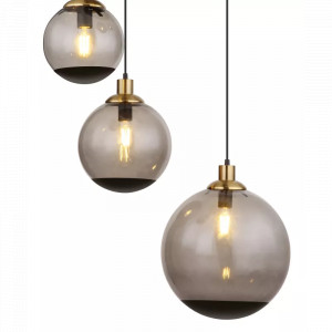 Lustra Potter 15860-5H, 5xE27, fumurie+neagra, IP20, Globo Lighting [4]- savelectro.ro