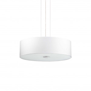 Lustre, Lustra Woody 122236, 4xE27, alba, IP20, Ideal Lux - savelectro.ro