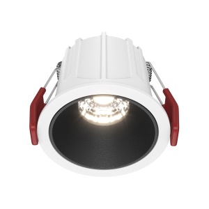 Maytoni Spot LED 10W Incastrat, Maytoni, 500lm, Lumina Neutra (4000K), Alb+Negru [1]- savelectro.ro