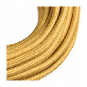 Pachet 1m Cablu Textil Auriu 2x0,75 [3]- savelectro.ro