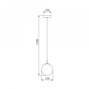 Pendul Braytron BR-BV01-00034, 1xG9, auriu+crom [4]- savelectro.ro