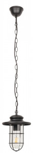 Pendul de exterior Pavia, metal, negru mat, transparent, 1 bec, dulie E27, 8070, Rabalux [1]- savelectro.ro