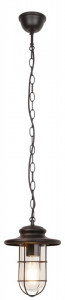 Pendul de exterior Pavia, metal, negru mat, transparent, 1 bec, dulie E27, 8070, Rabalux [2]- savelectro.ro