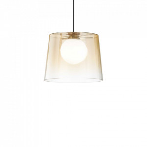 Pendul Fade 271316, 1xG9, ambra, IP20, Ideal Lux [1]- savelectro.ro