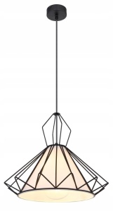 Pendule, Pendul Globo Gisela 15440, 1xE27, max. 60W, alb-negru - savelectro.ro