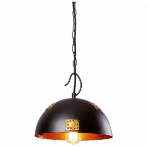 Pendule, Pendul Janus KL6366, 1xE27, negru+auriu, IP20, Klausen - savelectro.ro