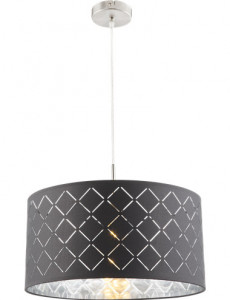 Pendul Kidal 15228H, 1xE27, negru+argintiu, IP20, Globo [1]- savelectro.ro
