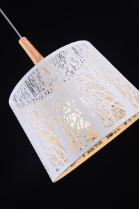Pendul Lantern MOD029-PL-01-W, 1xE27, alb, IP20, Maytoni [4]- savelectro.ro
