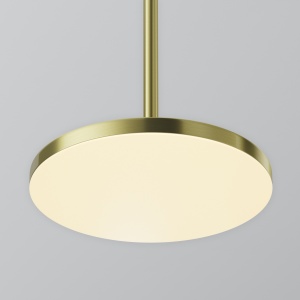 Pendul LED Plato P076PL-L12W3K-BS, 12W, 760lm, lumina calda, IP20, arama+alb, Maytoni [2]- savelectro.ro