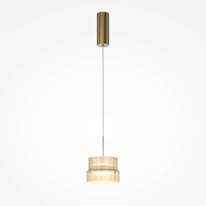 Pendule, Pendul LED Scala 12W, 1300 lm, lumina calda (3000 K), IP20, bronz, Maytoni - savelectro.ro