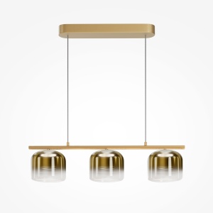 Pendule, Pendul LED Spirito 14W, lumina calda (3000 K), dimabil, auriu, Maytoni - savelectro.ro