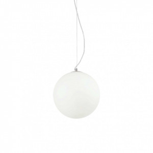 Pendul Mapa Bianco 009087, 1xE27, alb, IP20, Ideal Lux [1]- savelectro.ro