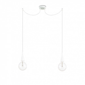 Pendule, Pendul Minimal 112718, 2xE27, alb, IP20, Ideal Lux - savelectro.ro