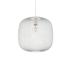 Pendule, Pendul Net D34, 1xE27, IP20, alb, Ideal Lux - savelectro.ro