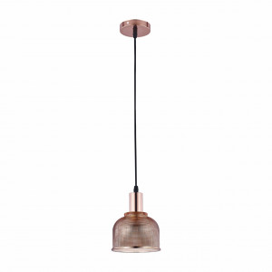 Corpuri de iluminat, Pendul Reflect KL111066, 1xE27, roz+auriu, IP20, Klausen - savelectro.ro