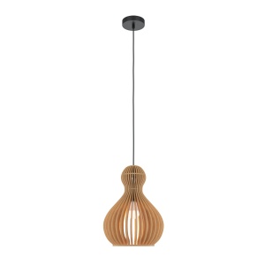 Pendul Roots MOD192PL-01W1, 1xE27, negru+bej, IP20, Maytoni [1]- savelectro.ro