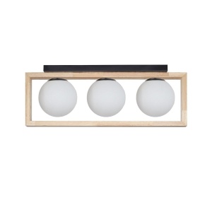 Plafoniere, Plafoniera Artful PL3, 3xE27, alba, Klausen - savelectro.ro