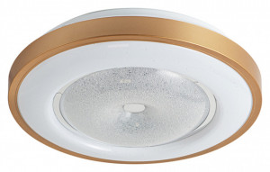 Plafoniera Dafina LED, metal, alb, auriu, 1600 lm, lumina calda (3000K), 4000, Rabalux [1]- savelectro.ro