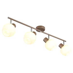 Plafoniera Eileen 4xE27, cafenie mat, IP20, Globo Lighting