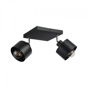 Plafoniere, Plafoniera Elza, 2xE27, neagra, Masterled - savelectro.ro