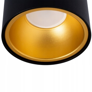 Plafoniera KIVI, Dulie GU10, neagra+aurie, IP20 [6]- savelectro.ro