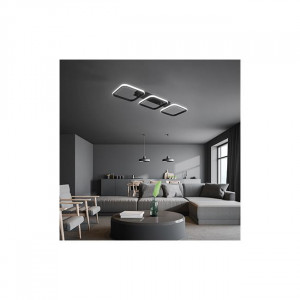 Plafoniera LED 0255-LVT, 33W, 110lm, lumina neutra, IP20, neagra, Masterled [5]- savelectro.ro