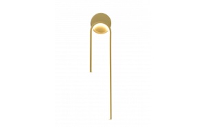 Plafoniera LED 10W, Optonica, 800lm, Lumina Calda (3000K), Aur Satinat [1]- savelectro.ro
