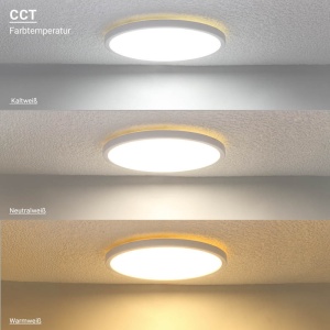 Plafoniera LED 2944-OP, 18W, RGB, 1440 lm, lumina calda/neutra/rece, IP20, dimabila, alba, Optonica [6]- savelectro.ro
