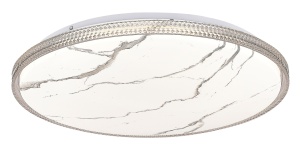 Plafoniere LED, Plafoniera LED 36W, 3240 lm, model crapatura, lumina calda/neutra/rece, IP20, telecomanda, dimabila, alba, Optonica - savelectro.ro