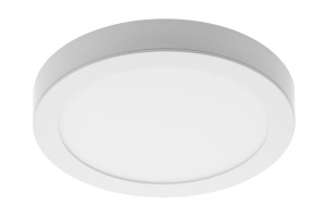 Plafoniera LED aplicata/incastrata Samba, 14W, 1100 lm, lumina neutra (4000 K), IP40, alba, GTV