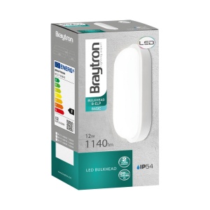 Plafoniera LED BC17-00830, 12W, 1140lm, lumina rece(6500K), IP54, alba, Braytron [5]- savelectro.ro