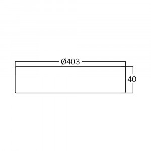 Plafoniera LED BP03-33600, rotunda, 36W, 2500lm, lumina calda, IP20, alba, Braytron [5]- savelectro.ro