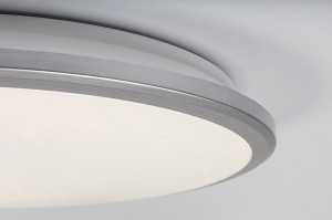 Plafoniera LED Engon 71127, 18W, 1220lm, lumina neutra, IP20, argintie+alba, Rabalux [4]- savelectro.ro