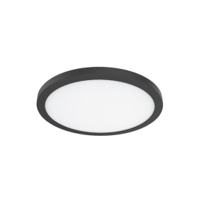 Plafoniere LED, Plafoniera LED Flux, 24W, 1720 lm, lumina calda/neutra/rece, senzor de miscare, IP44, neagra, Klausen - savelectro.ro