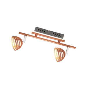 Corpuri de iluminat, Plafoniera LED Frost KL6309, 10W, 800lm, lumina calda, IP20, cupru, Klausen - savelectro.ro