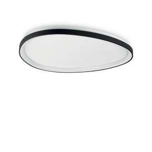 Plafoniere LED, Plafoniera LED Gemini 42W, lumina neutra (4000 K), 2270lm, IP20, neagra, Ideal Lux - savelectro.ro