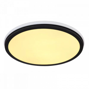 Plafoniera LED Jaxxi 41391-40R, cu telecomanda, RGB, 40W, 4250lm, lumina calda+neutra+rece, IP20, neagra, Globo Lighting [4]- savelectro.ro